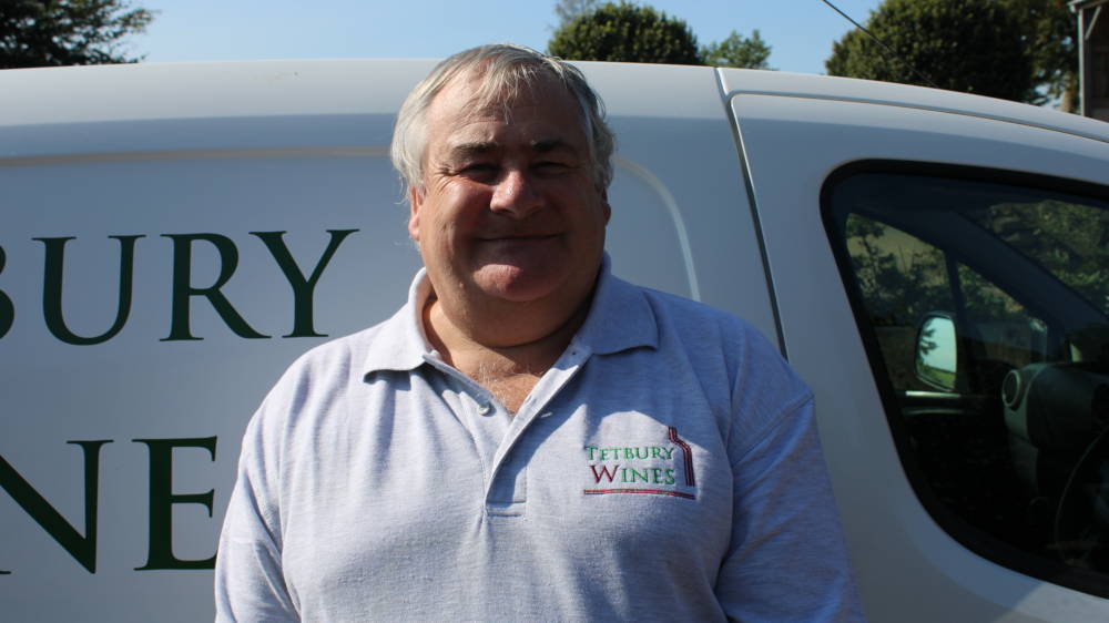 Tetbury Wines Sales Manager, Nigel Savage
