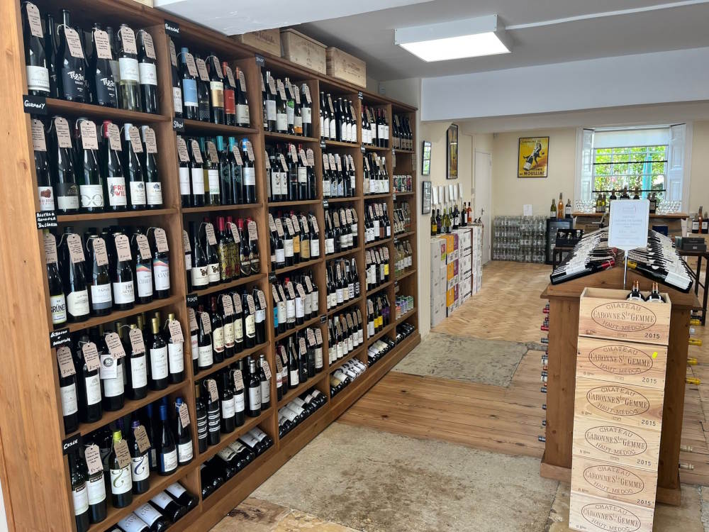 Inside Tetbury Wine Shop